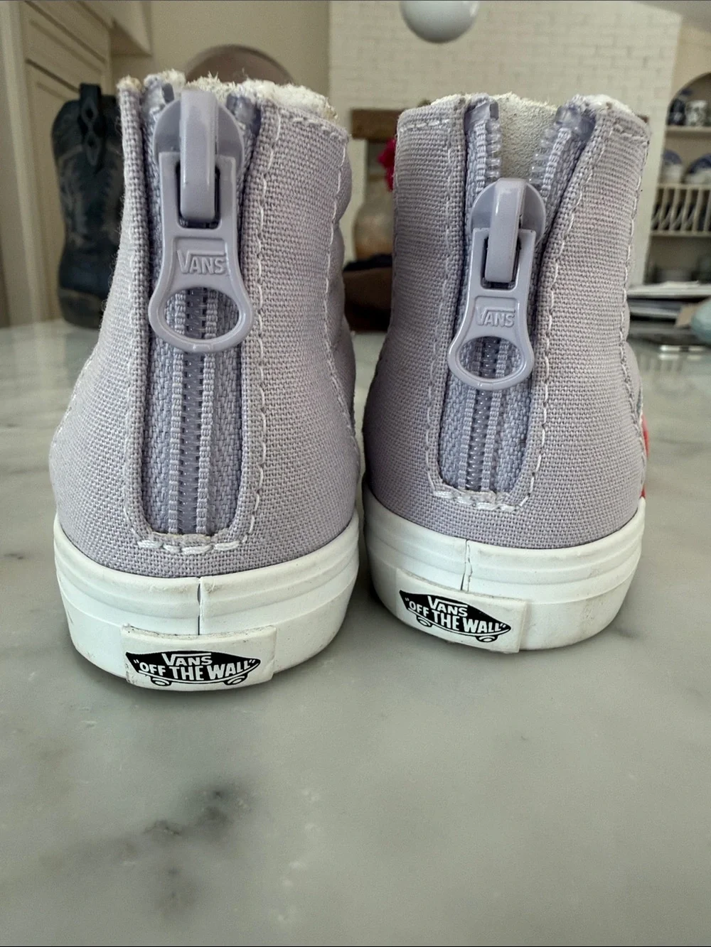 Vans lilac canvas